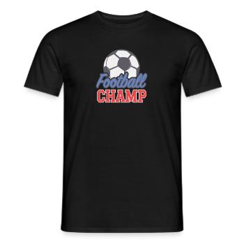Fußballer Geschenk Fußball Geburtstag - Männer T-Shirt - Schwarz - Vorne - AI Model Male 178 light (178cm)