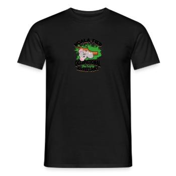 Koala fied Occupational Therapy Assistant - - Men's T-Shirt - black - Front - AI Model Male 178 light (178cm)