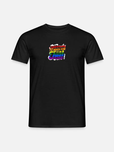 Vielfalt - zu viel Spaß, um nur einer zu sein! - - Männer T-Shirt - Schwarz