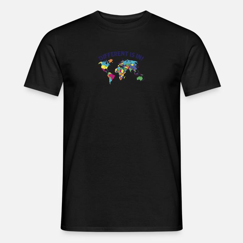 Anders ist in! -Vielfalt - Männer T-Shirt - undefined