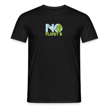 Kein Planet B - Plastik - Männer T-Shirt - Schwarz - Vorne - AI Model Male 178 light (178cm)