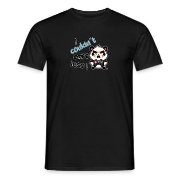 I couldn't care less. grim funny gamer - Men's T-Shirt - black - Front - AI Model Male 178 light (178cm)