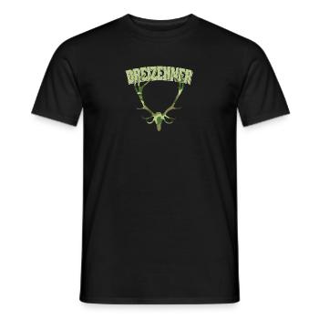Jagd, Jäger und Jungjäger - Männer T-Shirt - Schwarz - Vorne - AI Model Male 178 light (178cm)
