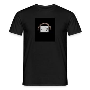 Angel Spruche Tshirt - Männer T-Shirt - Schwarz - Vorne - AI Model Male 178 light (178cm)