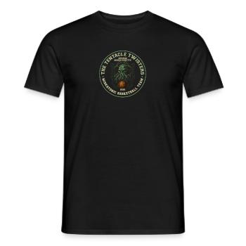 Cthulhu Miskatonic Basketball Team, Cosmic Horror - Männer T-Shirt - Schwarz - Vorne - AI Model Male 178 light (178cm)
