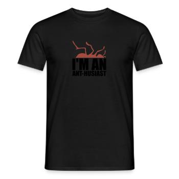 Ameisenkolonie Ameisenhalter Myrmekologie - Männer T-Shirt - Schwarz - Vorne - AI Model Male 178 light (178cm)