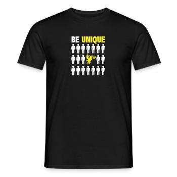 Motocross Rider, Be Unique, Dirt Bike Rider - Männer T-Shirt - Schwarz - Vorne - AI Model Male 178 light (178cm)