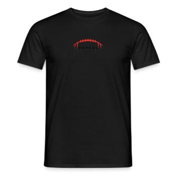 FOOTBALL - American Footbal - - T-shirt homme - noir - Devant - AI Model Male 178 light (178cm)