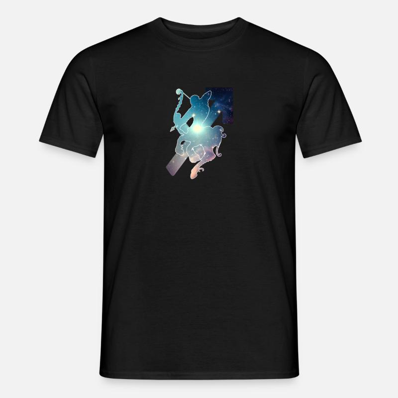 Sternzeichen Schütze - Männer T-Shirt - Schwarz