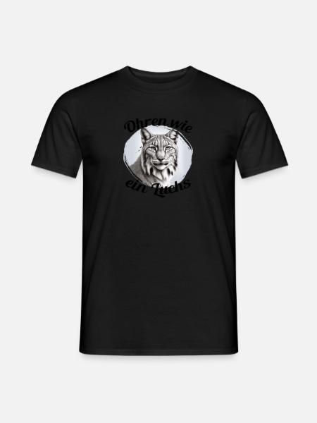 Ohren wie ein Luchs - Männer T-Shirt -