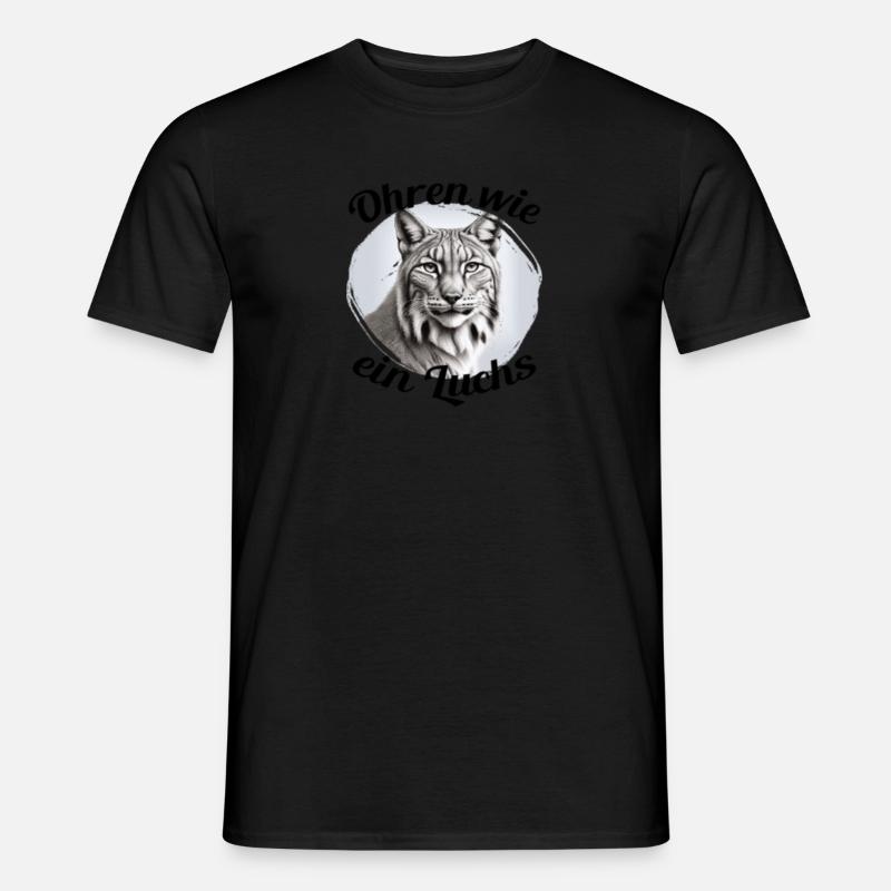 Ohren wie ein Luchs - Männer T-Shirt - undefined