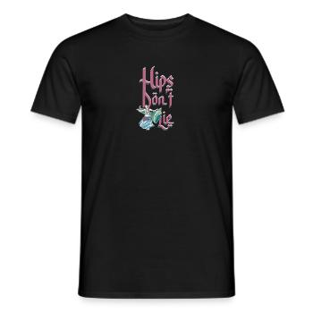 Hips Don’t Lie - Danse du ventre - T-shirt homme - noir - Devant - AI Model Male 178 light (178cm)