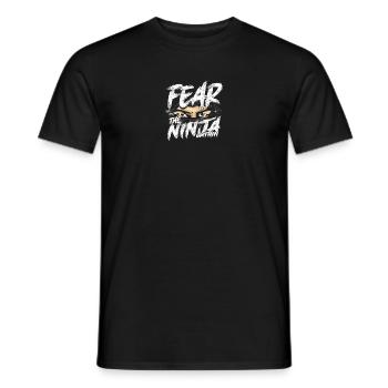 Fear the Ninja Within - Ninja - Men's T-Shirt - black - Front - AI Model Male 178 light (178cm)