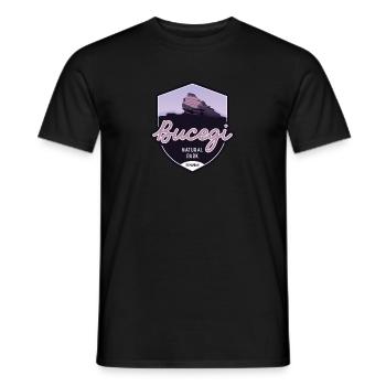 Bucegi Nature Park - Romania - Men's T-Shirt - black - Front - AI Model Male 178 light (178cm)