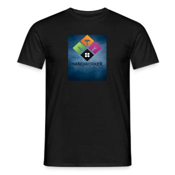 Fabriquez 4 champs avec l’écriture - T-shirt homme - noir - Devant - AI Model Male 178 light (178cm)