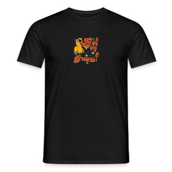 GOT ANY GRAPES? - Curiosity - Men's T-Shirt - black - Front - AI Model Male 178 light (178cm)