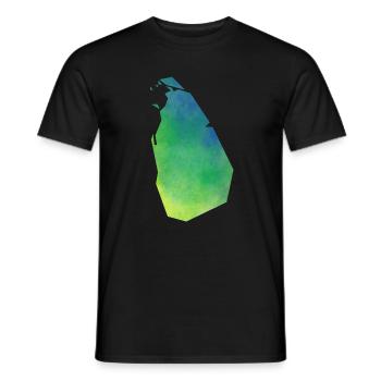 sri lanka - Männer T-Shirt - Schwarz - Vorne - AI Model Male 178 light (178cm)