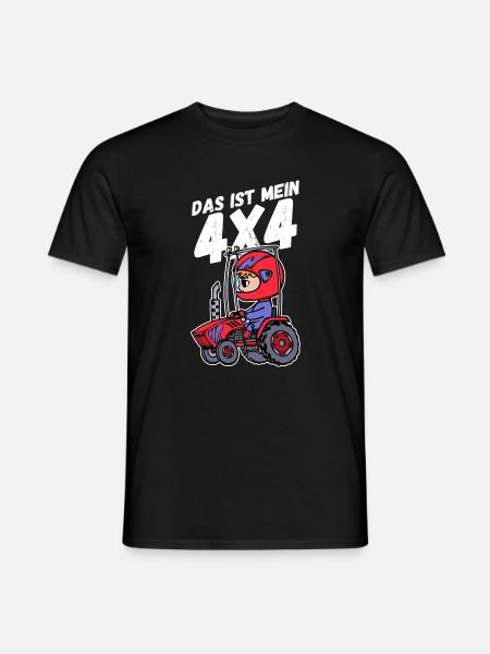 Traktor Jungbauer Statement Nutzfahrzeug Landleben - Männer T-Shirt - Schwarz