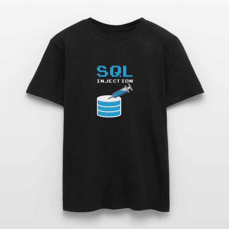 Injection SQL pour les administrateurs de base de données SQL T-shirt homme