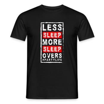 Party Birthday Event - Men's T-Shirt - black - Front - AI Model Male 178 light (178cm)