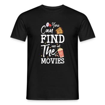 Cinéma Screen Hollywood Film Festival - T-shirt homme - noir - Devant - AI Model Male 178 light (178cm)