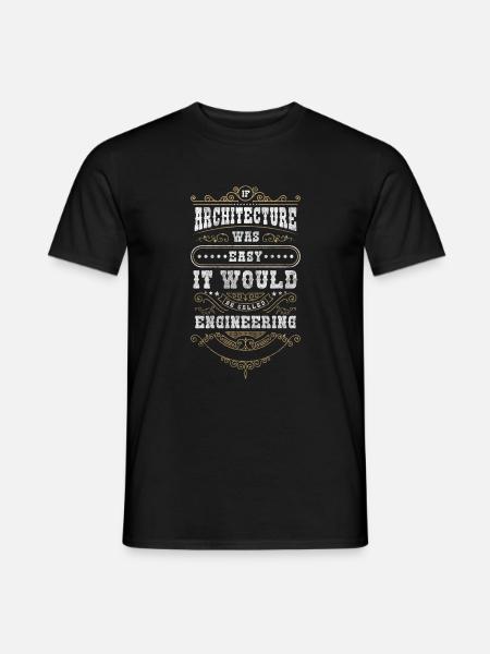 Designer Studies Job Architecture - Men's T-Shirt - black