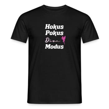 Hokus Pokus Diva Modus lustiges Design - Männer T-Shirt - Schwarz - Vorne - AI Model Male 178 light (178cm)