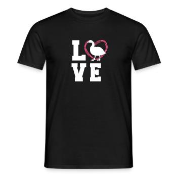 Goose T Shirt For Women - Männer T-Shirt - Schwarz - Vorne - AI Model Male 178 light (178cm)
