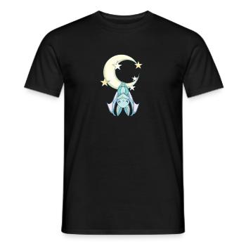 Nu Goth, Pastel Goth Aesthetic, Witchy Creepy Cute - Men's T-Shirt - black - Front - AI Model Male 178 light (178cm)