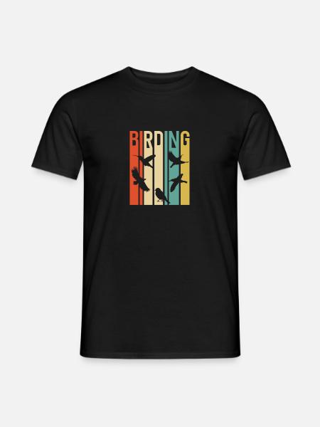 Birding Birdwatching Lovers | Birdwatching - Men's T-Shirt - black