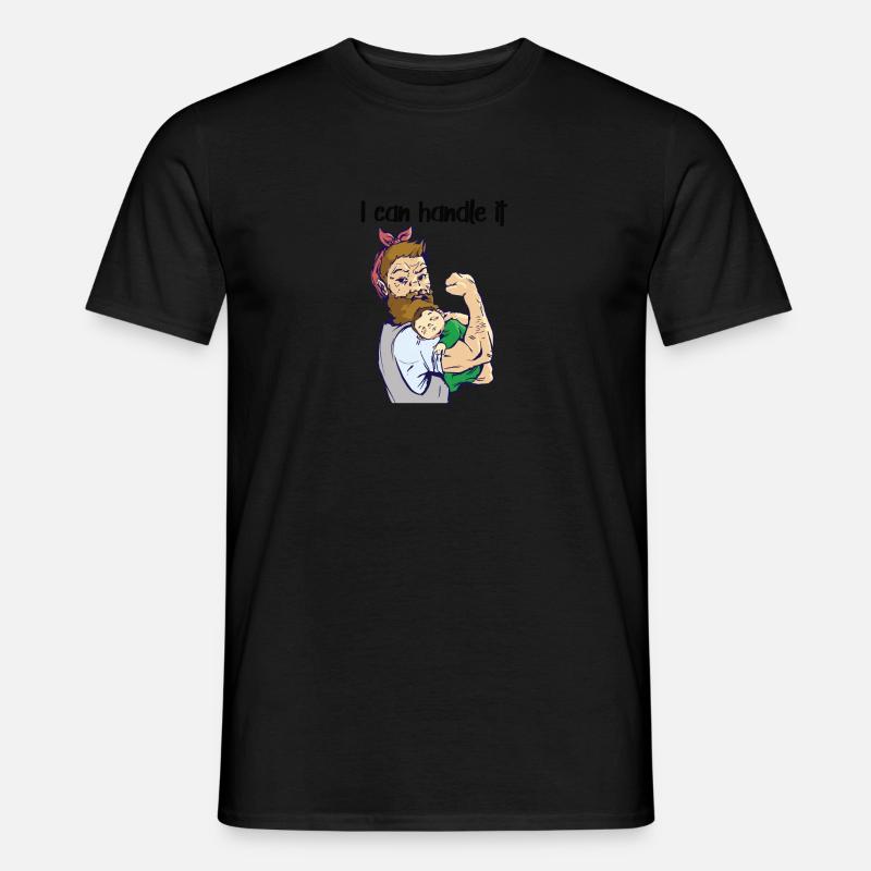 Elternzeit Vater, Papa. Geschenkidee Elternzeit - Männer T-Shirt - undefined