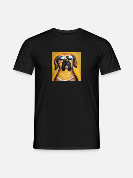 Sunny Dog - Men's T-Shirt - black