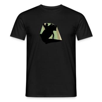 Axolotls de compagnie - T-shirt homme - noir - Devant - AI Model Male 178 light (178cm)