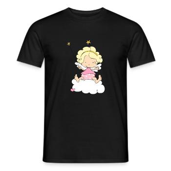 Little Magic Angel - T-shirt homme - noir - Devant - AI Model Male 178 light (178cm)