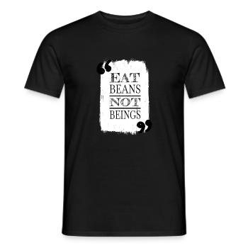 animal rights protect geek care nature - Männer T-Shirt - Schwarz - Vorne - AI Model Male 178 light (178cm)