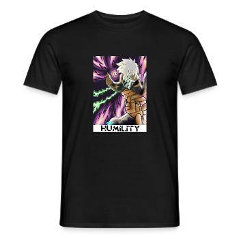 HUMILITY - ASTRA CHARACTER - T-shirt homme - noir - Devant - AI Model Male 178 light (178cm)