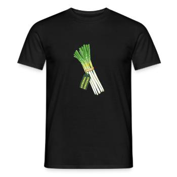 SPRING OINIONS - Men's T-Shirt - black - Front - AI Model Male 178 light (178cm)