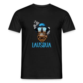 Lausbua Lausbub Lederhosen Trachten - Männer T-Shirt - Schwarz - Vorne - AI Model Male 178 light (178cm)