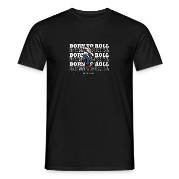 Scoot - Männer T-Shirt - Schwarz - Vorne - AI Model Male 178 light (178cm)