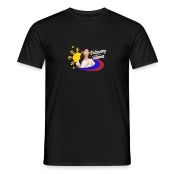 Philippines Drapeau philippin Philippines I Cadeau - T-shirt homme - noir - Devant - AI Model Male 178 light (178cm)
