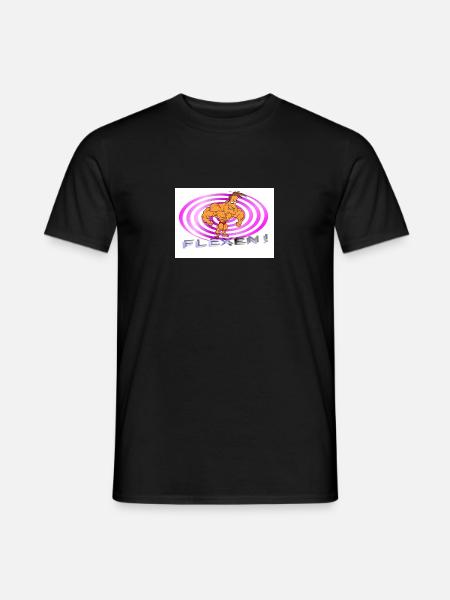 Flexen - Männer T-Shirt - Schwarz