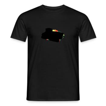 Farmer Agriculture Ranch - Men's T-Shirt - black - Front - AI Model Male 178 light (178cm)