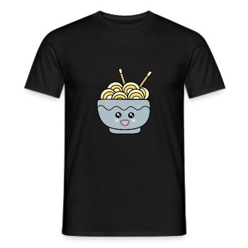 Ramen Nudeln Japan Küche - Männer T-Shirt - Schwarz - Vorne - AI Model Male 178 light (178cm)