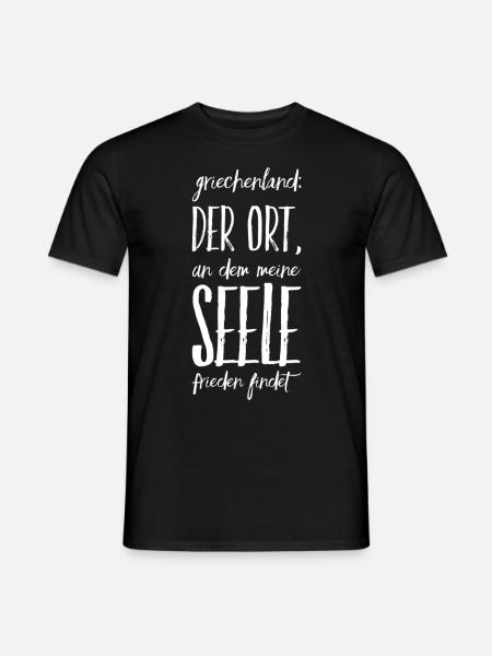 Lustiger Griechischer Spruch Griechenland Geschenk - Männer T-Shirt - Schwarz