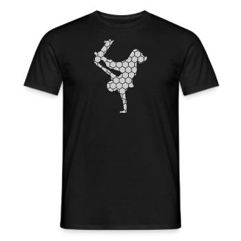 Skateur Homme Skateur Skateur Skateboard - T-shirt homme - noir - Devant - AI Model Male 178 light (178cm)