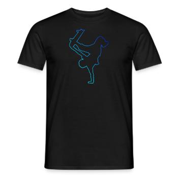 Skateboarders Hommes Patineurs Femmes - T-shirt homme - noir - Devant - AI Model Male 178 light (178cm)