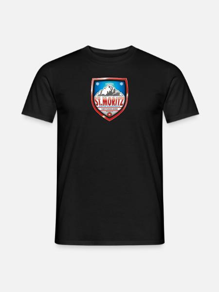 St. Moritz Switzerland - Men's T-Shirt -