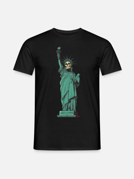 Lady Skullerty - Men's T-Shirt - black