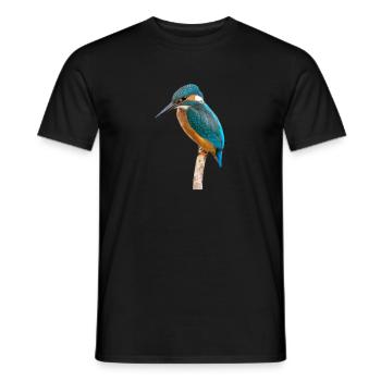 Kingfisher - Kingfisher - Men's T-Shirt - black - Front - AI Model Male 178 light (178cm)