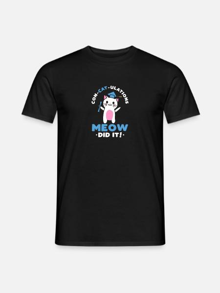 Did It - Männer T-Shirt - Schwarz